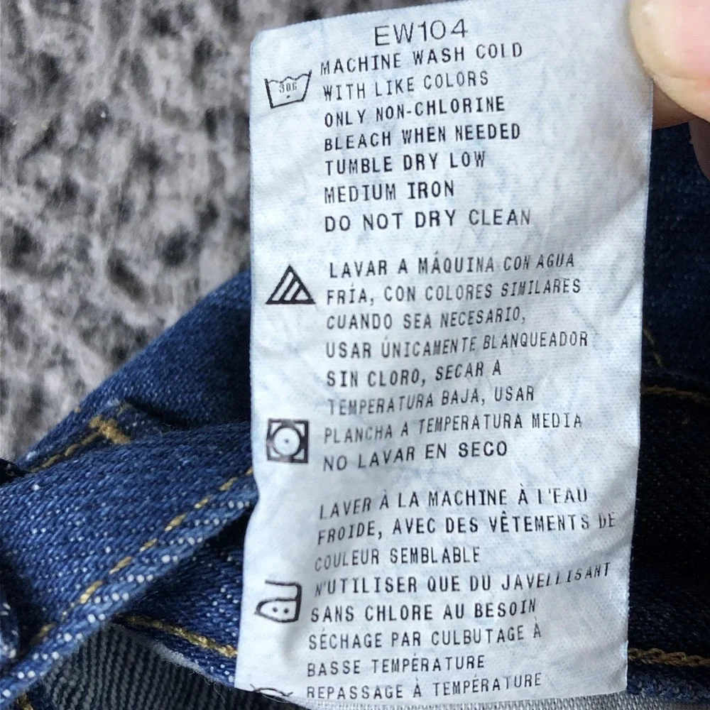 Dickies‎ Jeans Mens 38x30 Blue Regular Fit Straight Denim Medium Wash Workwear